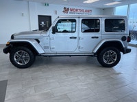 Drive away in this 2023 Jeep Wrangler Sahara 4WD for sale in Prince George, BC, a rugged and reliabl... (image 1)