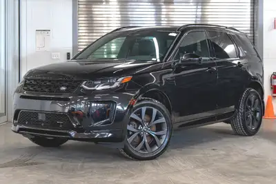 Land Rover Discovery Sport R-Dynamic SE 2023: - Extérieur métallisé noir SANTORINI avec intérieur en...
