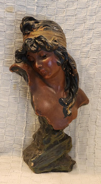 Signed Sculpture 15" tall