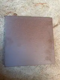 Brown  Square ceramic tiles 5.67" x 5.67"  144mm x 144mm