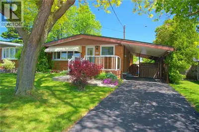 Pride of ownership! Welcome to 77 Lawfield Drive, a well-maintained bungalow ideally located in a so...