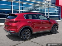 Clean Carfax, One owner, Super Low Kilometers, Beautiful Hyper Red 2021 Kia Sportage EX AWD, 6-Speed... (image 5)
