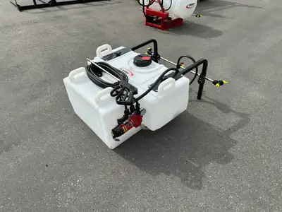 The Fimco 45-gallon UTV sprayer 4.5 GPM broadcast is designed to fit in the bed of a UTV and offers...