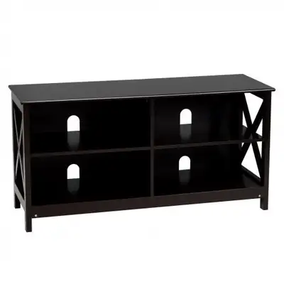 BRAND NEW - Wooden TV Stand Entertainment Media Center... LOT# 2, View more