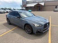 2024 Infiniti Q50 Red Sport “I-LINE” AWD 42.860KM,NO ACCIDENT Engine :3.0L Twin turbo Automatic Stoc... (image 2)
