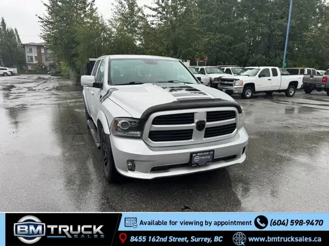 2013 Ram 1500 Sport / Crew Cab / 5'7" Box / 4x4 / Leather in Cars & Trucks in Delta/Surrey/Langley - Image 6