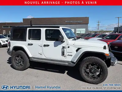 2020 Jeep Wrangler Sahara 4x4 - Légendaire, robuste et prêt pour l'aventure! Disponible dès maintena...