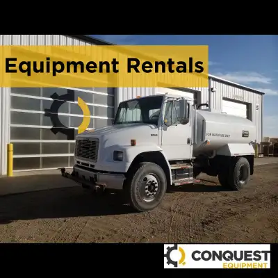 Rental Units. 2,000 Gallon & 4,000 Gallon Water Trucks For Rent. SK, MB, AB, BC. Call For Rental Rat...