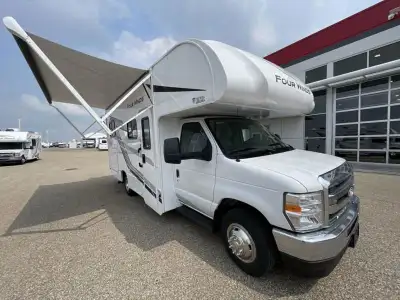 Thor Motor Coach Four Winds ESpec Class C gas motorhome 21Z highlights: Full-Size Bed Closet Dream D...