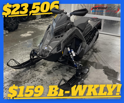 18 MONTH WARRANTY! REDUCED! $1000 REBATE ENDS JUNE 30! PAYMENTS LOW AS $159 BIWKLY! 2025 POLARIS Swi...