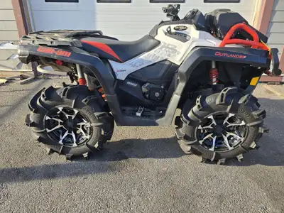2017 CAN AM OUTLANDER 850 XMR 1179KMS FEATURES: - Heated Thumb/Grips - Snorkel Kit - 2/4 Wheel Drive...