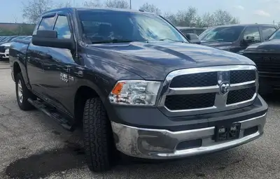 Trade In Vehicle--Sold As Is--True Kms Unknown--Ram 1500--SXT--5.7L--V8--Crew Cab--40/20/40 Bench Se...