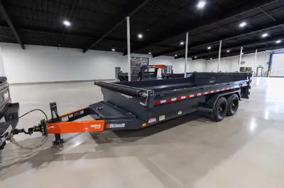 Brandt Work Ready 8 and 11 Ton, 14’ or 16’ Dump Trailer Model: UBD814 / UBD816 / UPD1116 / UGD1116 S...