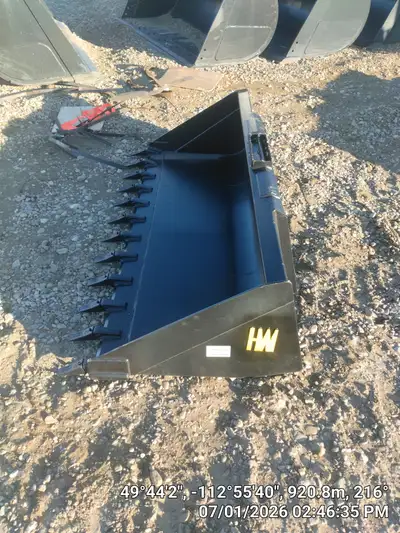 HWA 84 Tooth Bucket Skidsteer Headwater Equipment is an Alberta owned corporation that is celebratin...