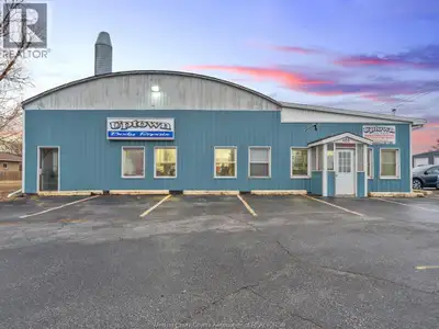 Established body shop for sale on the main road in Amherstburg, directly across from the water with...