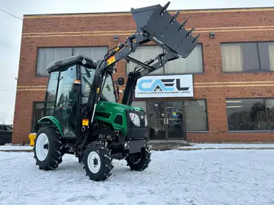 TOUT NOUVEAU Tracteur chargeur avec cabine PRIX LE PLUS BAS le prix le plus bas du marché partout au...