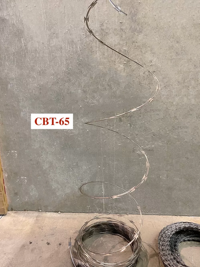 Razor Wire, SS304. 450mm X 10m, 1.5'x33', View more