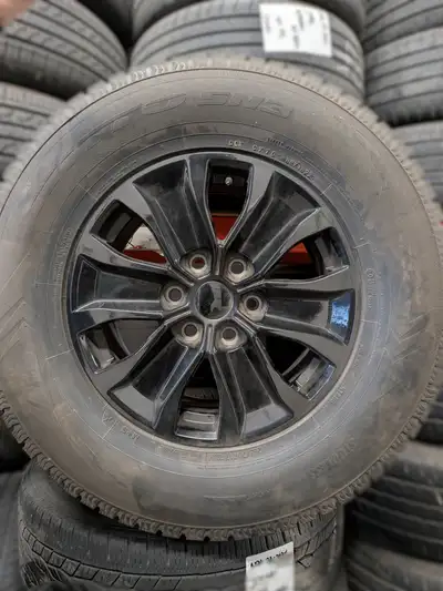 Selling a package for a Ford F-150 Brand new tires on the rims *Please note the tires in the picture...