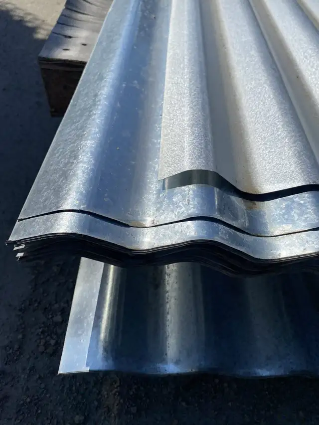NEW 29 GAUGE CORRUGATED GALVANIZED 29 GAUGE STEEL SIDING in Roofing in Calgary - Image 3