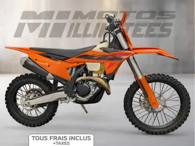 2025 ktm 350 XC-F KTM 350 XC-F 2025 Nouveauté chez Motos Illimitées : une KTM 350 XC-F 2025 au look...