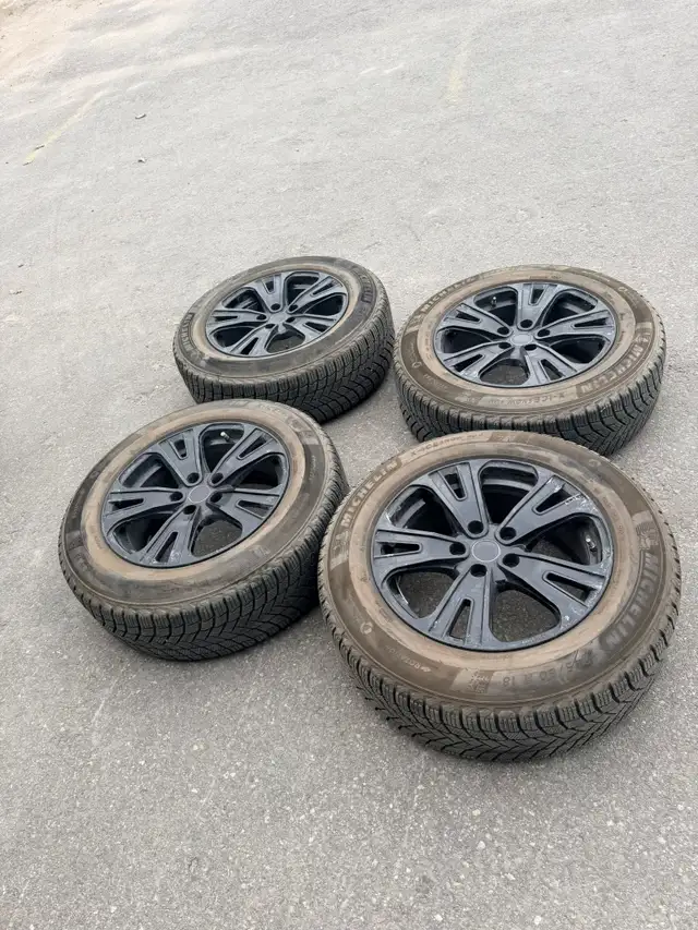 245/60/18 michelin winters 5x120 acura mdx honda pilot enkei rim in Tires & Rims in City of Toronto - Image 6