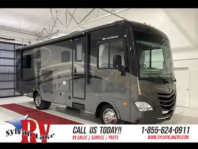 The 2014 Fleetwood Storm 28MS is a Class A motorhome that delivers the confidence of a larger coach...