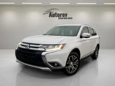 2017 MITSUBISHI OUTLANDER GT. Prix: 11980$ Odomètre: 150 000 KM Couleur extérieure: BLANC Couleur in...