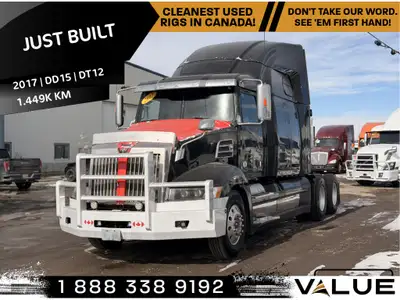 2017 WESTERN STAR 5700 SLEEPER - Stock #: C.JF0634 - Odometer: 1,449,660 Km - Engine Make: Detroit -...