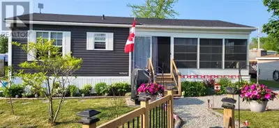 Located in Sandy Shores Trailer Park on the shores of Lake Erie. Immaculate 3 season (May 1st-Octobe...