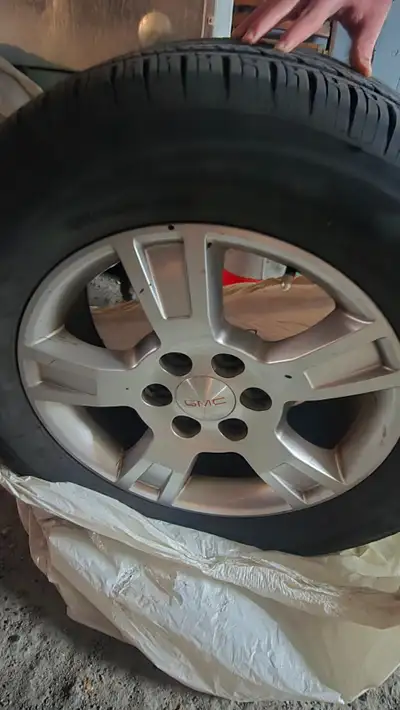 All Season used 1 summer, possibly fits 2007-2016 GMC , sensors in rims working