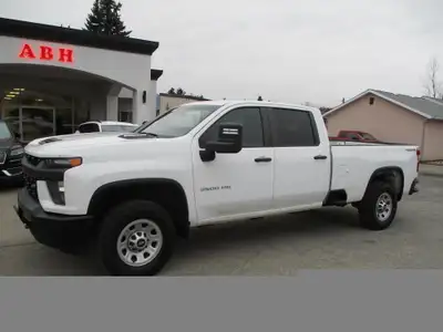 **$460.00** Bi-Weekly 2021 Chevrolet Silverado 3500HD Crew Cab 4x4 8-Foot Box Only 96,767 kms! Power...