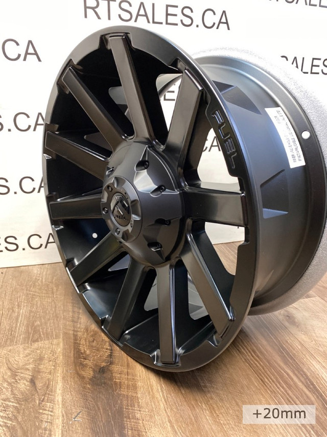 20 inch Fuel Rims 8x180 Chevy 2500 3500 in Tires & Rims in Saskatoon - Image 2