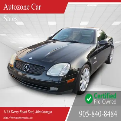 This RARE 1999 Mercedes-Benz SLK-Class is a sleek and stylish convertible with a low mileage of 9900...