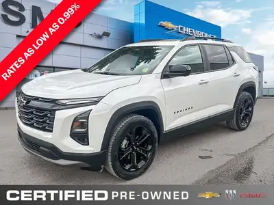 Saskatoon Motor Products - Recent Arrival! 2025 Chevrolet Equinox LT - Certified Equinox LT, 4D Spor...