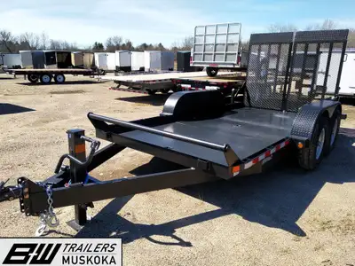 Canada Trailers Scissor Lift Trailer 7ft by 14ft steel deck 11,000lb payload See more inventory onli...