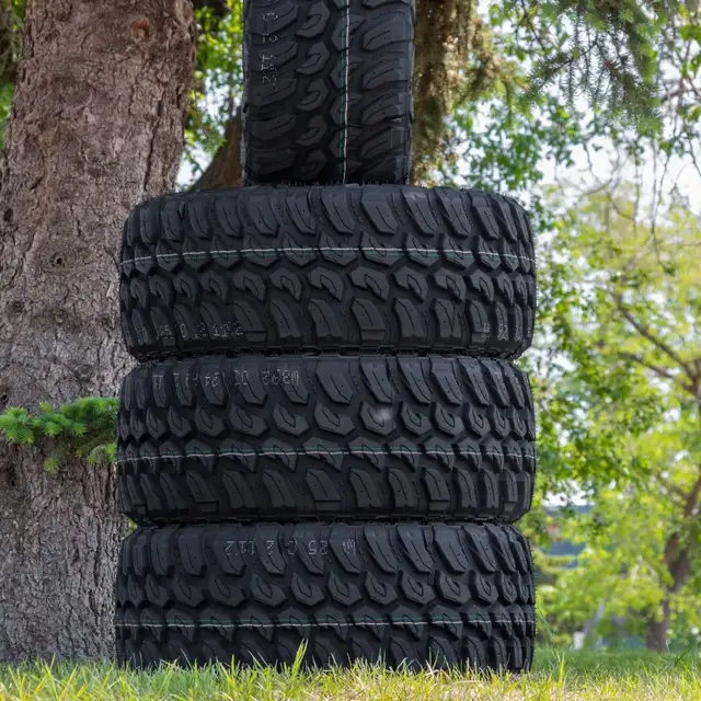 NEW! SNOW-FLAKE & ALL-WEATHER RATED LT33X12.50R20 MUD TIRE in Tires & Rims in Penticton - Image 3