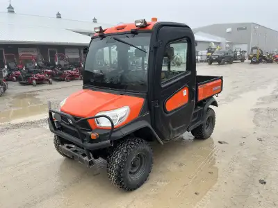 Iron Inventory Inc! 2019 Kubota RTV X1100C side by side powered by a Kubota diesel engine. Enclosed...