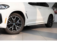 2024 BMW X4 M40i Alpine White 3.0L I6 AWD 8-Speed Automatic EXTERIOR - ALPINE WHITE INTERIOR - BLACK... (image 4)