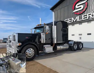 Warranty Remaining! 1 Owner 2022 Peterbilt 389L Tandem Truck with Cooler Pack Wet Kit 5 year extende...