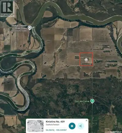 Farmland for sale east of Prince Albert, near the south Saskatchewan River. Plenty of information in...