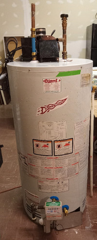 Reduced! Natural gas hot water heater