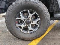 The 2022 Jeep Wrangler Unlimited Rubicon 4x4 in striking Gray awaits you with its robust handling an... (image 8)