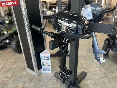 2026 SUZUKI DF2.5S SUZUKI DF2.5S 2026 Moteur hors-bord Suzuki 2.5 chevaux réputé pour sa fiabilité s...