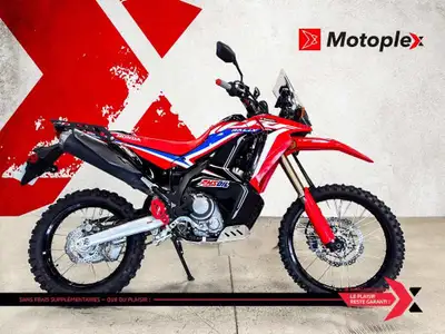 2021 HONDA CRF300 RALLY CRF300 RALLY GARANTIE PROLONGÉE jusqu'à 4 ans disponible et plan d’entretien...