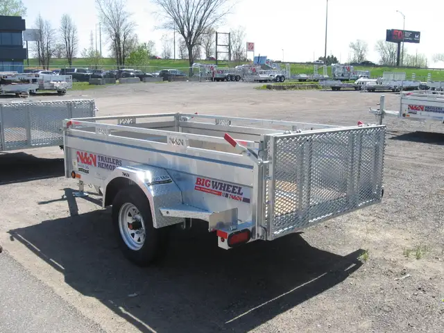 2026 N&N 54X97 Galvanisé in Cargo & Utility Trailers in Québec City - Image 6