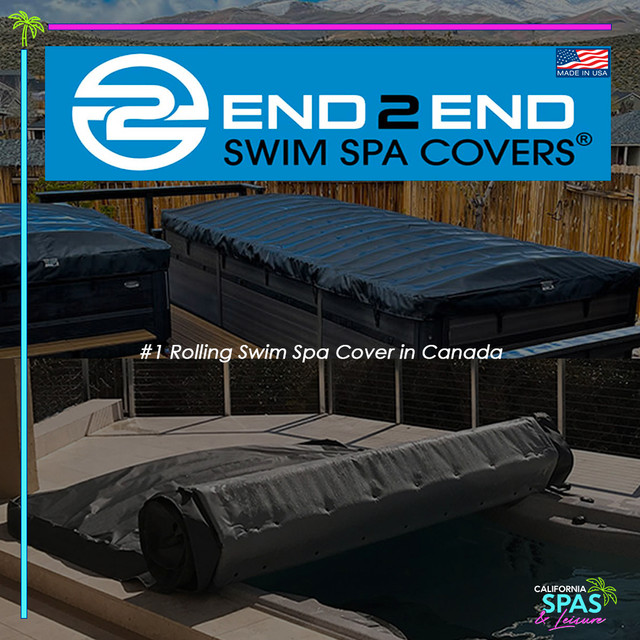 Rolling Swim Spa Covers - End2End Made in the USA in Hot Tubs & Pools in Kitchener / Waterloo