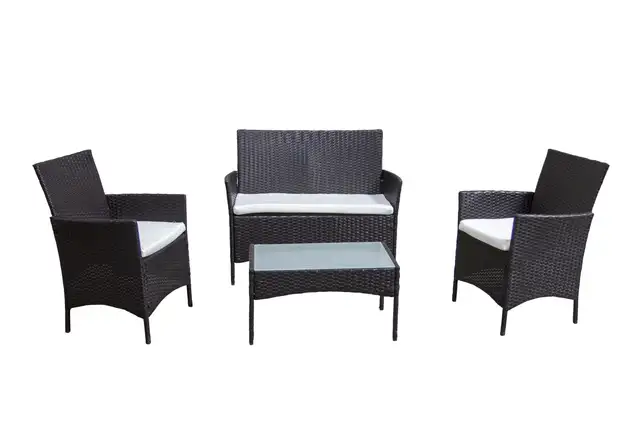 Patio Furniture Outdoor 4 pcs set Balcony Condo Apartment in Patio & Garden Furniture in Oshawa / Durham Region - Image 4