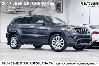 Auto Luana 2017 JEEP Grand Cherokee PRENEZ UN RENDEZ-VOUS / BOOK AN APPOINTMENT (514) 327-5553 16100...