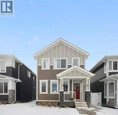 Welcome to this beautifully maintained 1,560 sq. ft. single detached former showhome located in the...