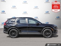 New Price! Odometer is 25680 kilometers below market average! Black 2023 Honda CR-V Sport One Owner... (image 5)